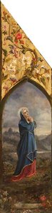 The Virgin Mary Adoring Her Son (inside Of Left Wing) — Rebecca Dulcibella Orpen