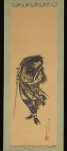Black Shōki, The Demon Queller — Katsushika Hokusai