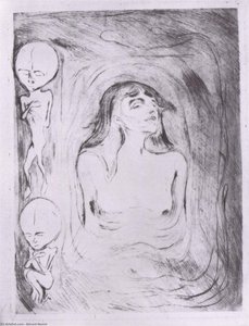 Madonna — Edvard Munch, Expressionism
