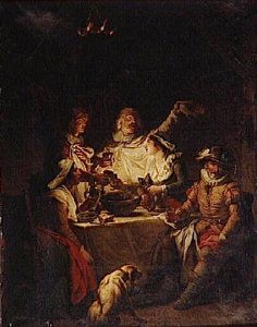 Henri IV à Lieusaint chez le meunier Michau