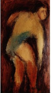 Woman Looking Over Her Shoulder — Georgios Bouzianis