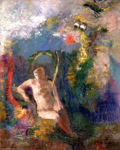 Landscape With Eve — Odilon Redon