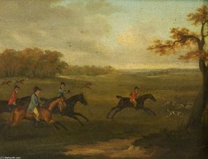 Fox-hunting — John Nost Sartorius