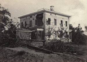 The Potter House, Atlanta From The Album Photographic Views Of Sherman's Campaign — George Grey Barnard