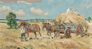 Hay Wagon — Rowland Fisher