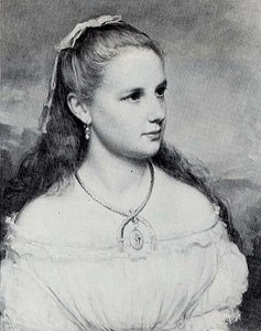 Portrait Of Miss Helen Leslie Carter, (painting) — George Peter Alexander Healy