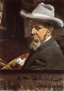 Self Portrait — Joaquín Sorolla Y Bastida, Impressionist Painting