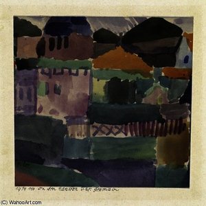 In The Houses Of St. Germain — Paul Klee