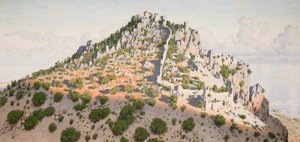 The Castle Of St Hilarion, Cyprus, Early Morning — Keith Henderson