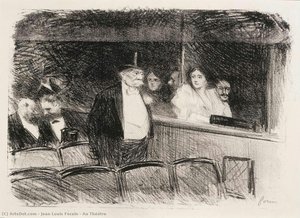 Au Théâtre — Jean Louis Forain