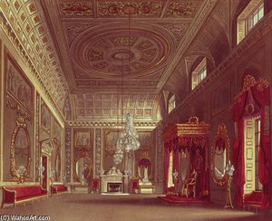 The Saloon, Buckingham Palace — William Henry Pyne