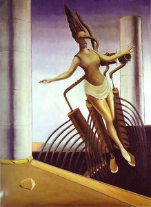 The Equivocal Woman (also Known As The Teetering Woman) — Max Ernst, Surrealist Expression