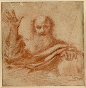 Study Of The God Almighty — Guercino, Mannerism