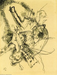 Drawing For Etching Ii — Wassily Wassilyevich Kandinsky, Constructivism