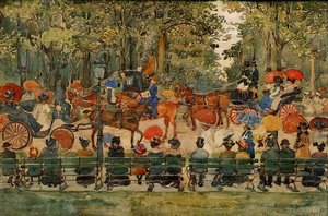 Central Park 3 — Maurice Brazil Prendergast