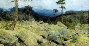 In The Crimea Mountains — Isaak Ilyich Levitan