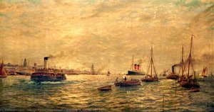 Shipping In The Mersey, 1904 — George Parker Greenwood