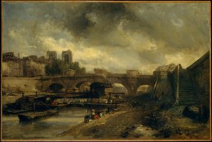 The Pont Neuf — Johan Barthold Jongkind