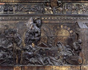 Christ Before Pilate And Caiaphas — Donatello, Renaissance Sculpture