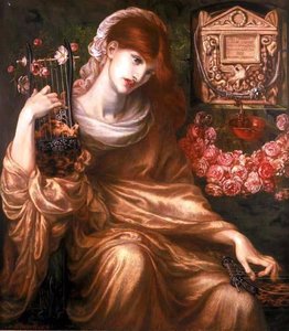 Dis Manibus (also Known As The Roman Widow) — Dante Gabriel Rossetti, Pre-raphaelite Brotherhood