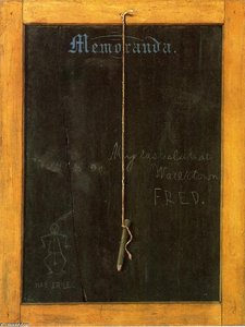 The Slate: Memoranda — John Haberle, Other