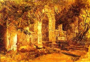 Ruins In Park — Karl Pavlovich Brulloff