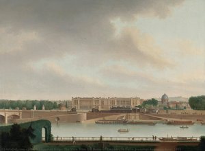 The View From The Batavian Embassy In Paris, Josephus Augustus Knip, 1801 — Joseph Augustus Knip