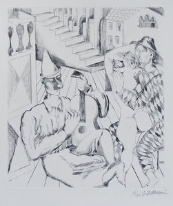 Masquerade — Ossip Zadkine