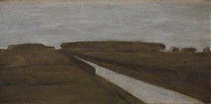 Landscape With Road — Laurence Stephen Lowry