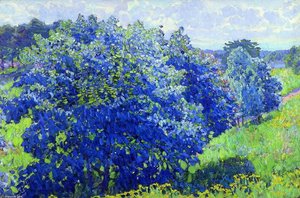 The Blue Bush — Konstantin Yuon