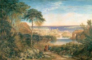 Carthage. Aeneas And Achates — David Cox