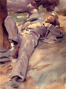 Pater Harrison Aka Siesta — John Singer Sargent