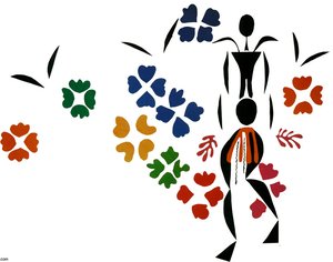 La Négresse Gouache Découpée Wtngoa — Henri Matisse
