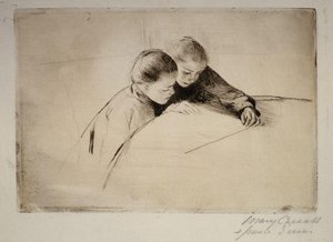 The Map — Mary Stevenson Cassatt