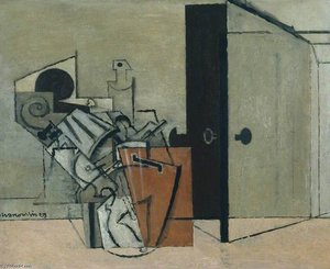 Interior With A Double Bass