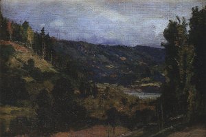 Mountainous Riverbank Of Oyat — Vasily Dmitrievich Polenov
