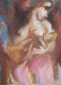 Mother With A Child — Volodymyr Loboda