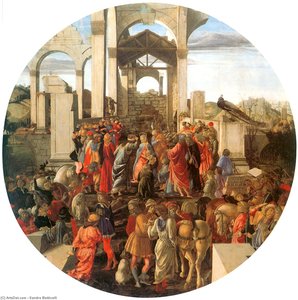 Adoration Of The Magi 3 — Sandro Botticelli