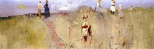 Golden Grass Scene — Charles Edward Conder