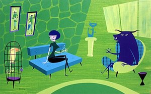 Yellow Bird — Josh Agle (shag), Pop Surealism
