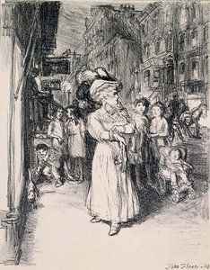6th Avenue And 30th Street — John French Sloan