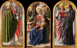 Triptych — Filippo Di Tommaso Lippi, Early Renaissance