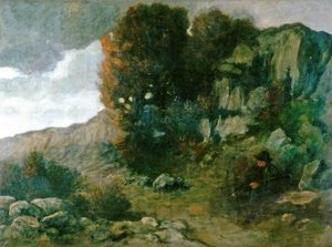 Landscape — Alphonse Legros