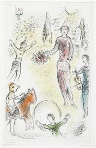 Clowns Musicians — Marc Chagall