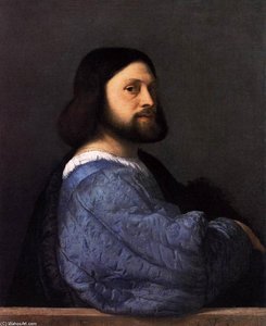 Man With The Blue Sleeve — Titian