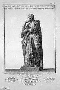 The Burial Statue — Giovanni Battista Piranesi, Neoclassicism