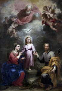 The Heavenly And Earthly Trinities — Bartolomé Esteban Murillo