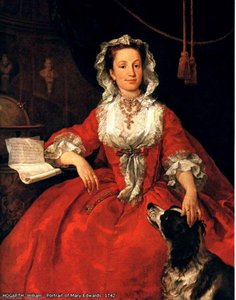 Portrait Of Mary Edwards — William Hogarth