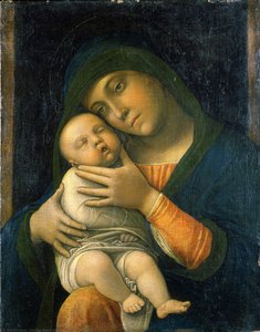 Virgin And Child — Andrea Mantegna, Renaissance