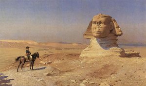 General Bonaparte Before The Sphinx — Jean-léon Gérôme